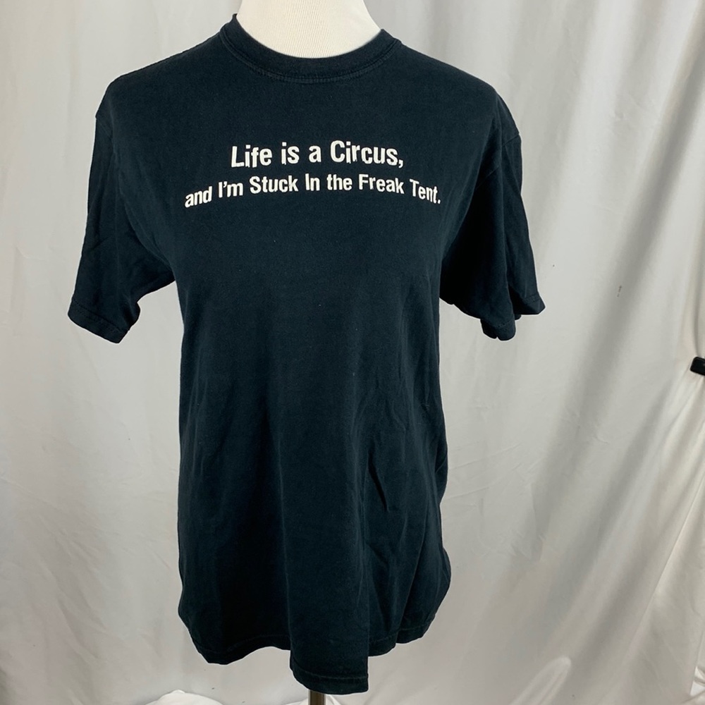 Sarcastic Statement Crew Neck Short Sleeve Tee Shirt